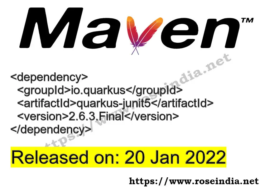 Maven Dependency release