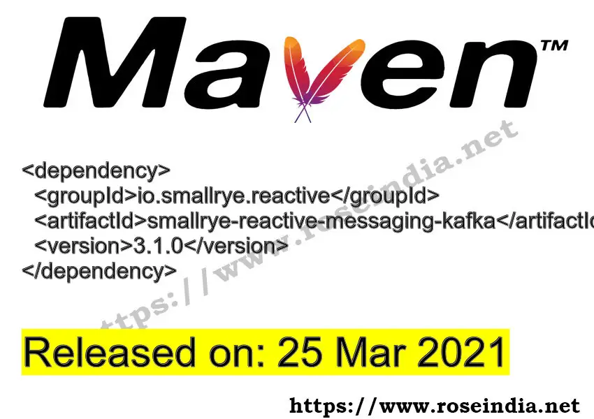 Maven Dependency release