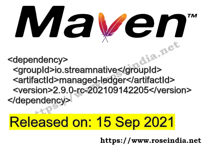 Maven Dependency release