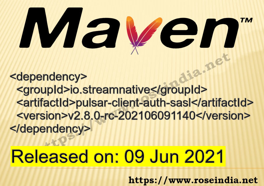 Maven Dependency release