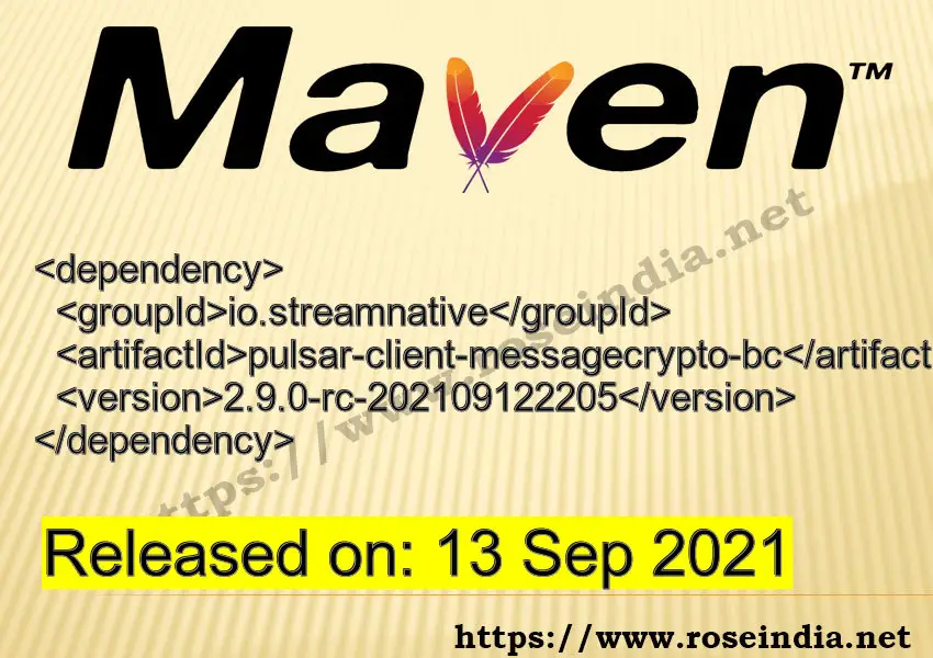 Maven Dependency release