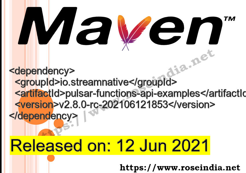 Maven Dependency release