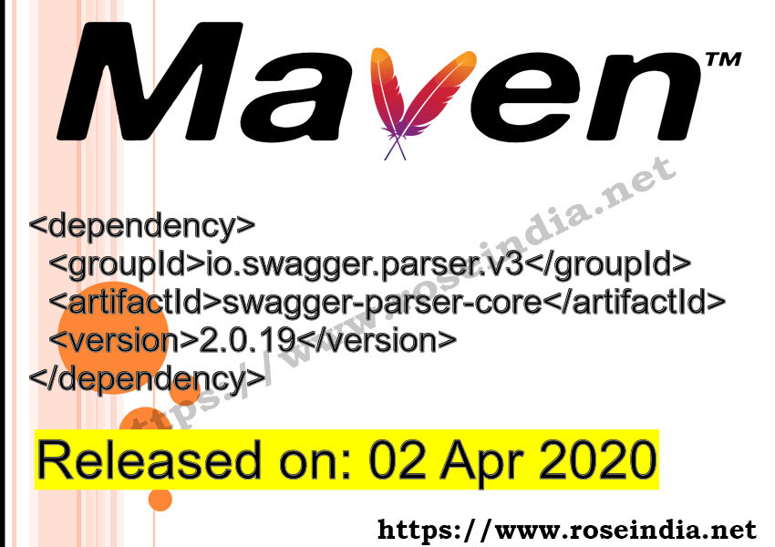 Maven Dependency release