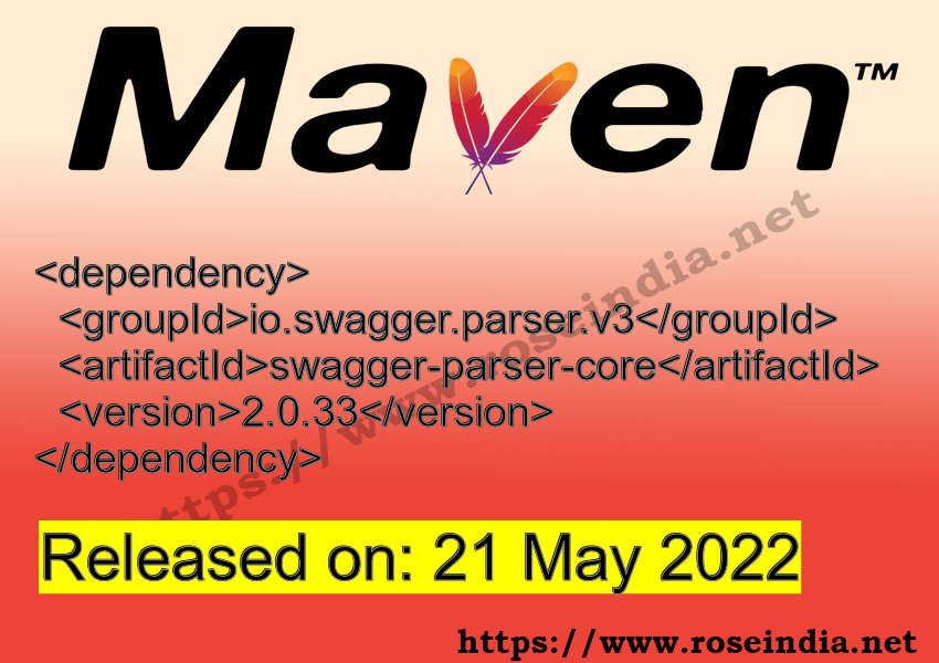 Maven Dependency release