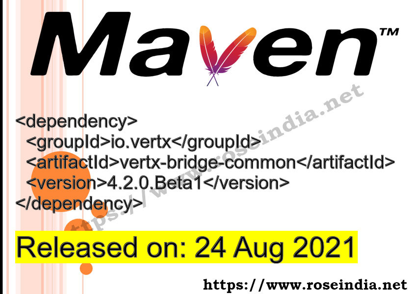 Maven Dependency release