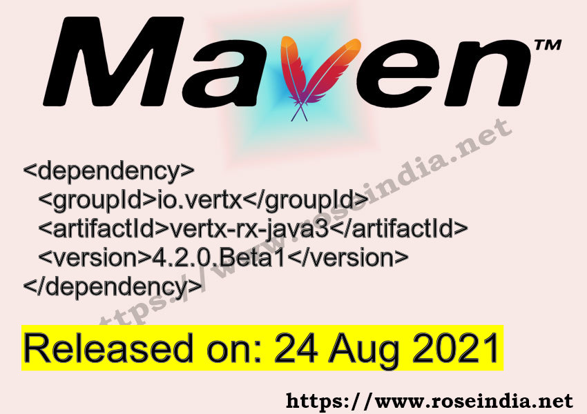 Maven Dependency release