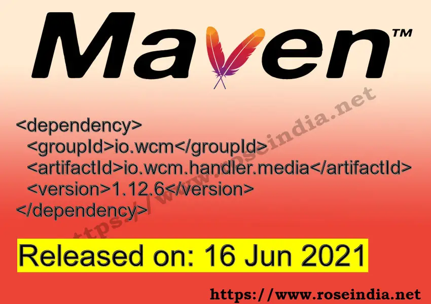 Maven Dependency release