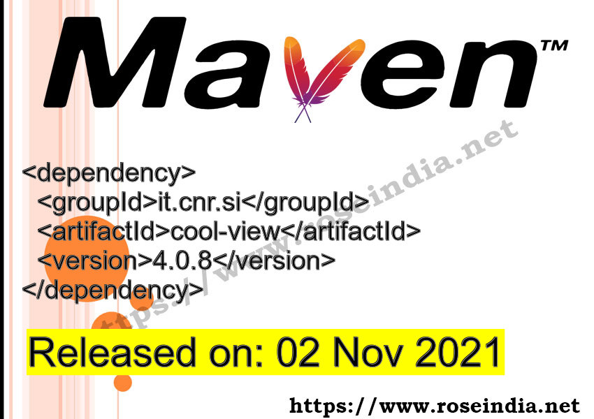 Maven Dependency release
