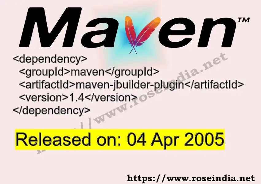Maven Jbuilder Plugin maven-jbuilder-plugin Latest Version