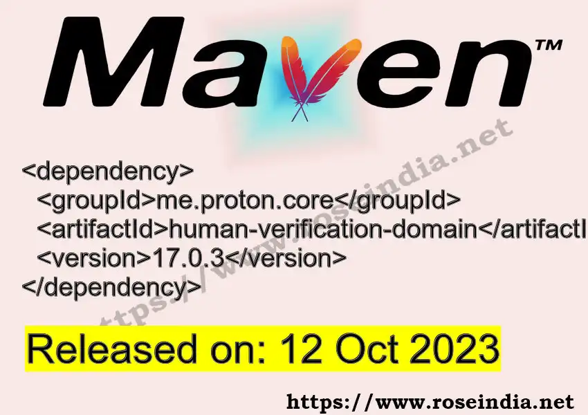 Maven dependency for GROUP_ID - ARTIFACT_ID version VERSION_ID is released. Learn to use ARTIFACT_ID version VERSION_ID in Maven based Java projects