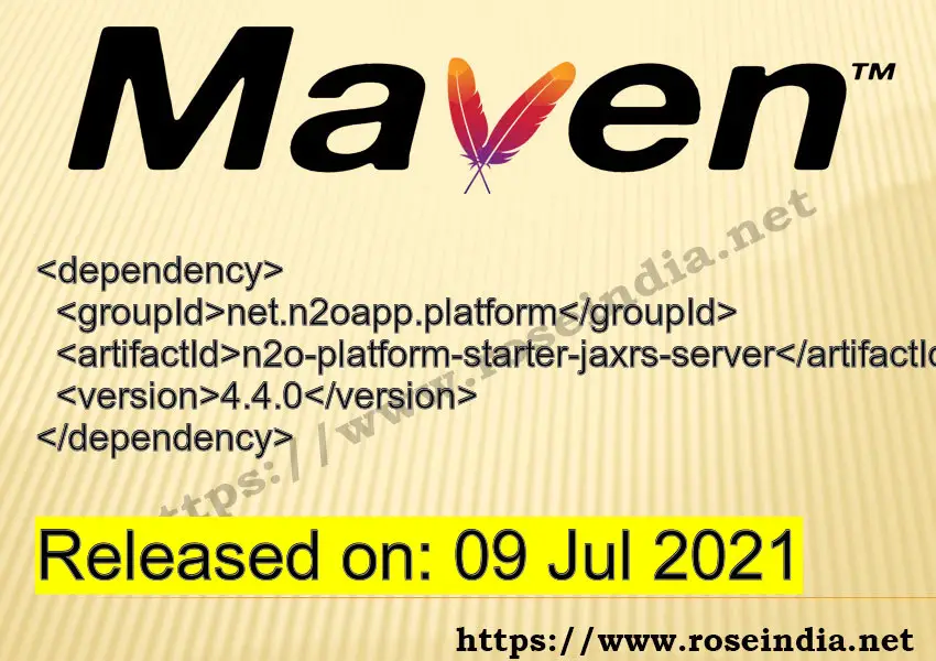 Maven Dependency release