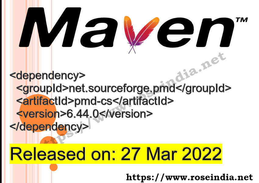 Maven Dependency release
