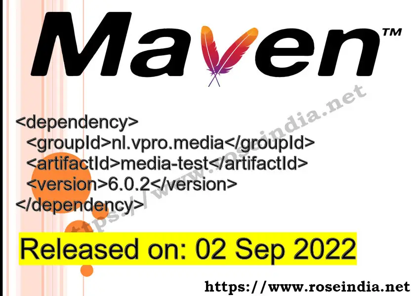 Maven Dependency release