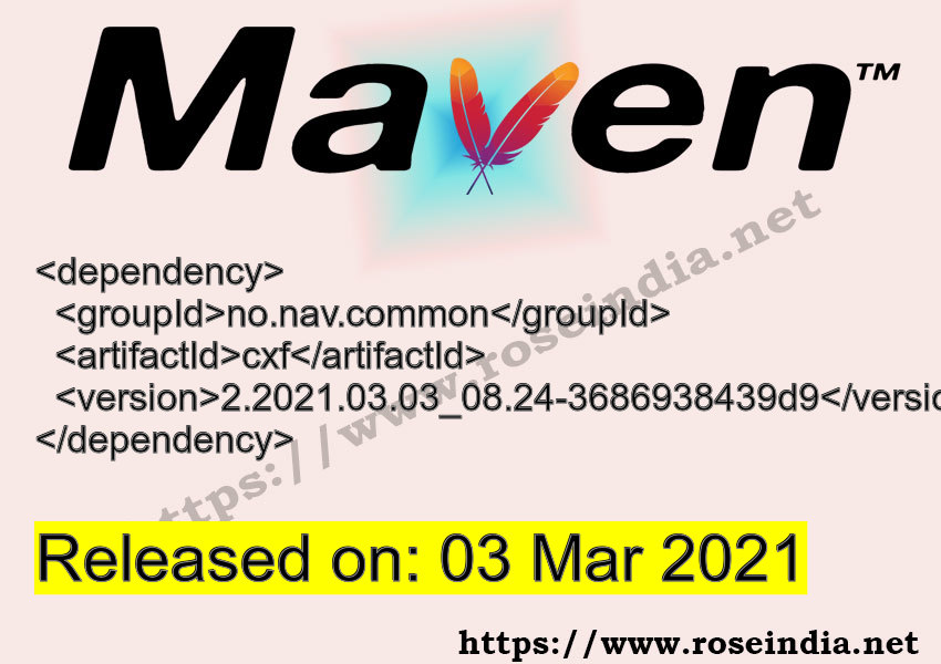 Maven Dependency release