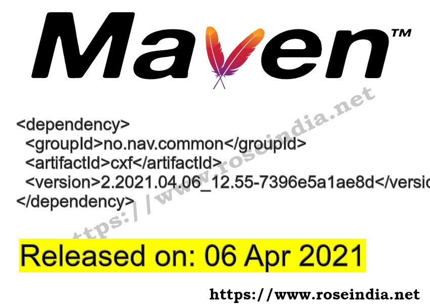 Maven Dependency release