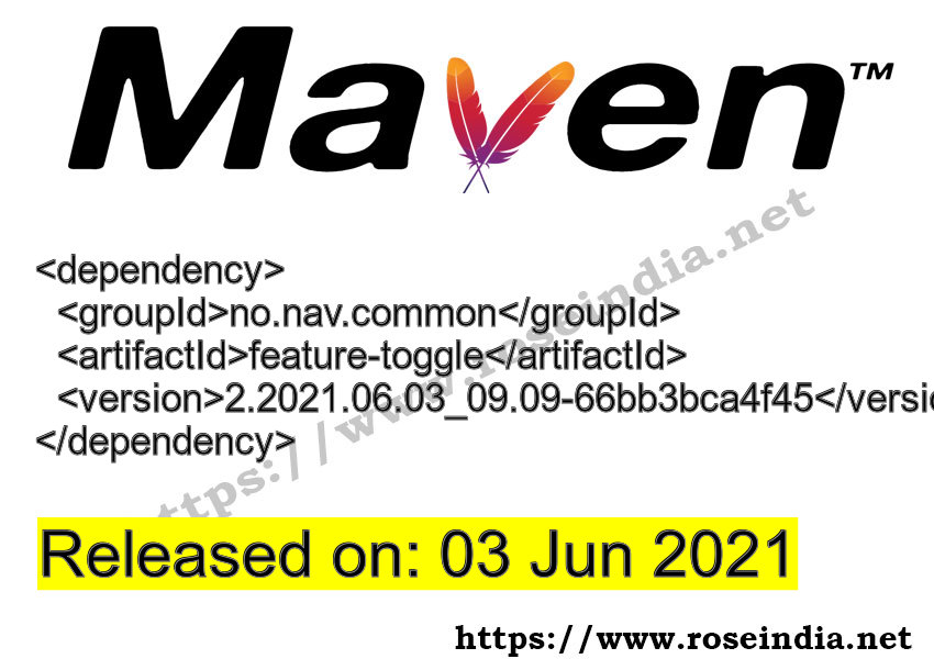 Maven Dependency release