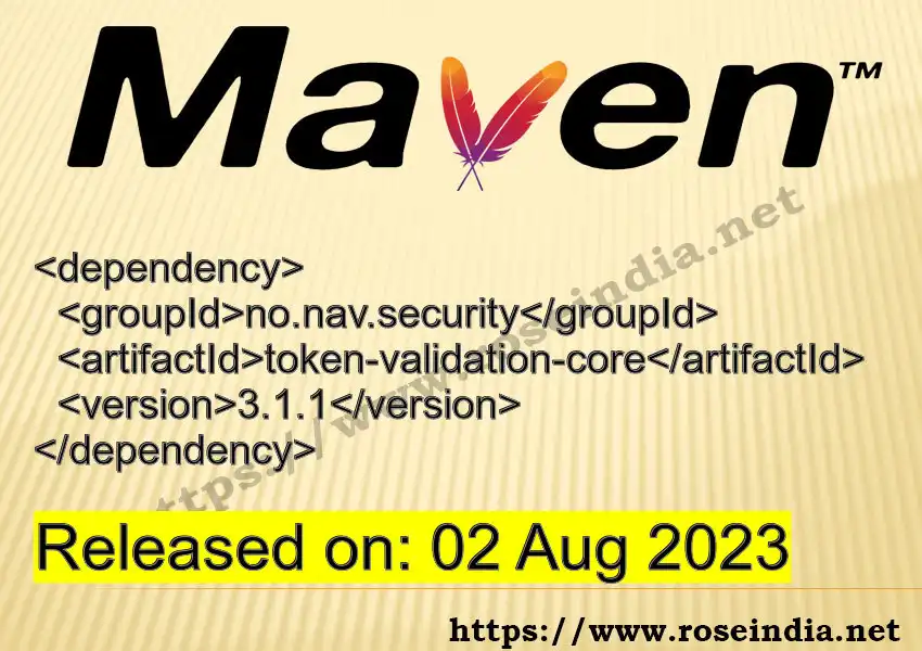 Maven dependency for GROUP_ID - ARTIFACT_ID version VERSION_ID is released. Learn to use ARTIFACT_ID version VERSION_ID in Maven based Java projects