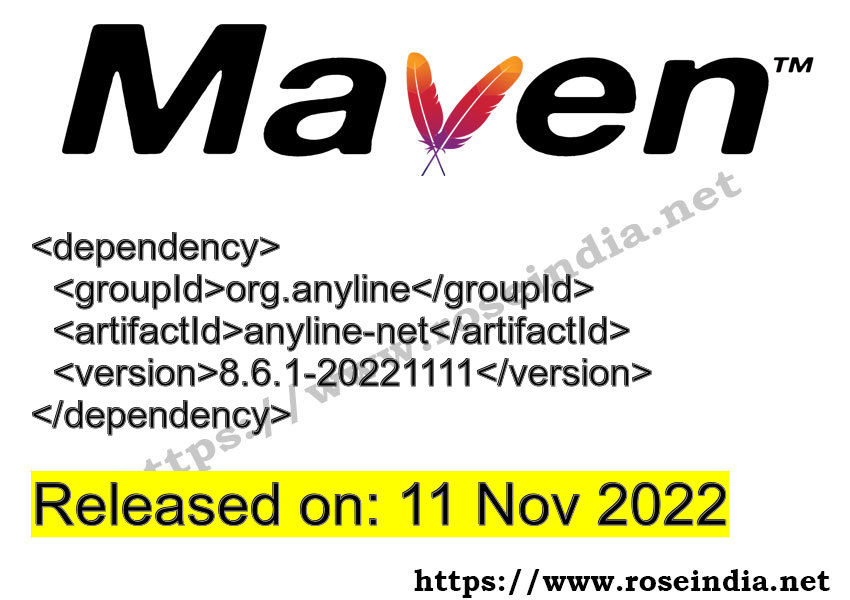 Maven Dependency release