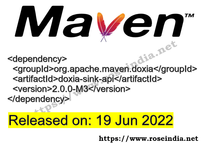 Maven Dependency release