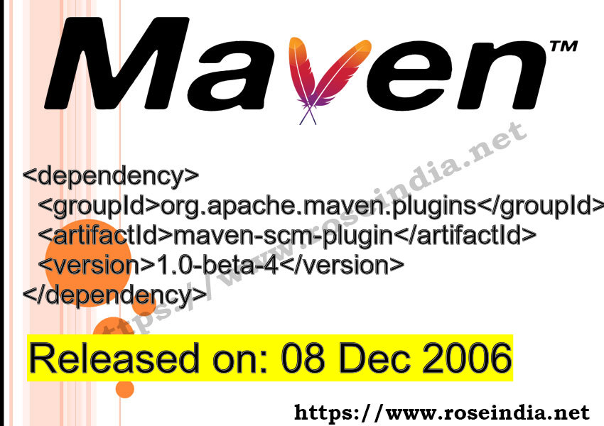 Maven Dependency release