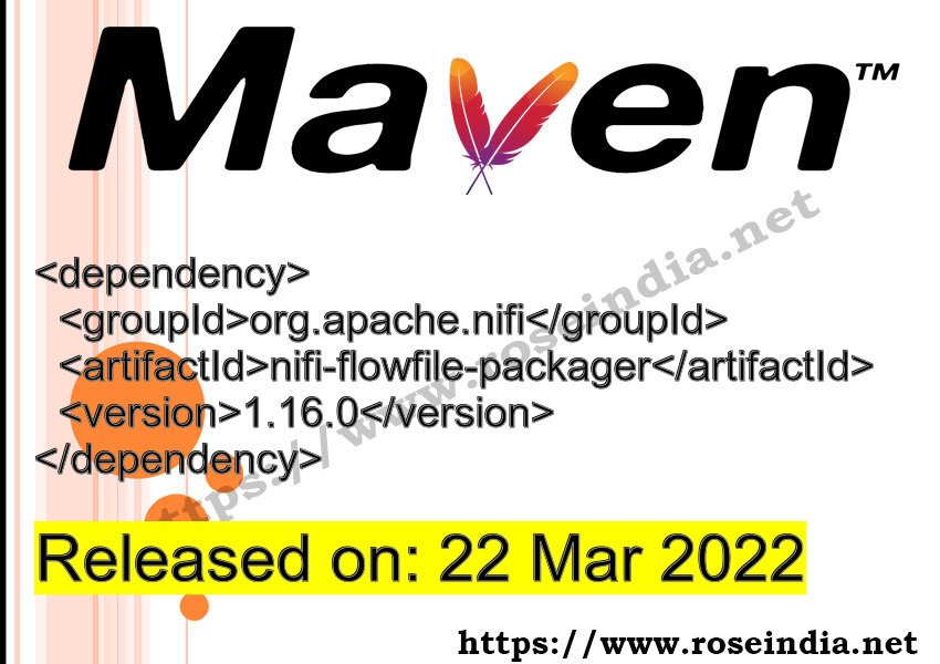 Maven Dependency release