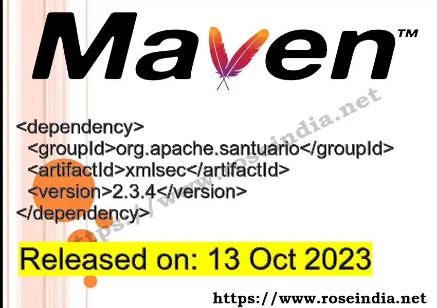 Maven dependency for GROUP_ID - ARTIFACT_ID version VERSION_ID is released. Learn to use ARTIFACT_ID version VERSION_ID in Maven based Java projects