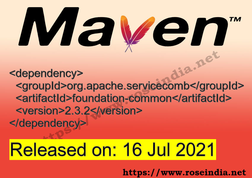 Maven Dependency release