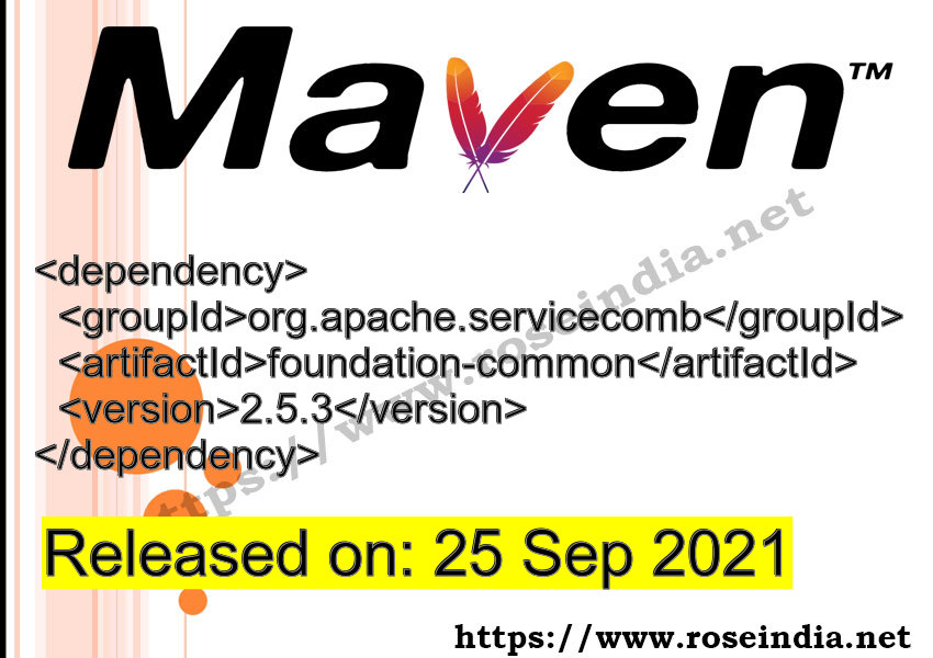 Maven Dependency release