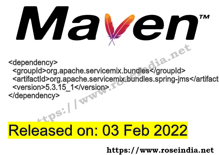 Maven Dependency release