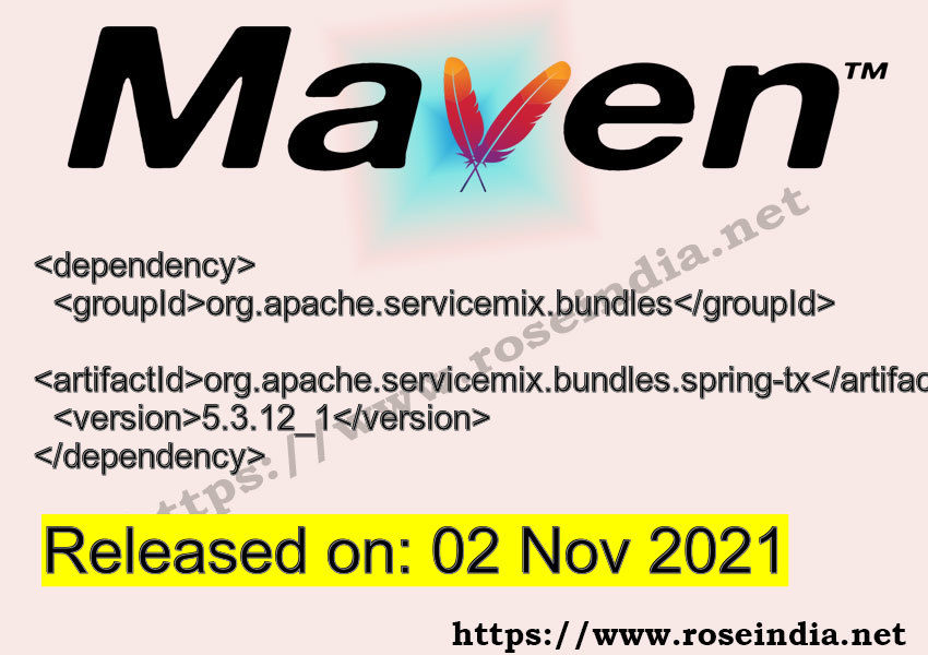 Maven Dependency release