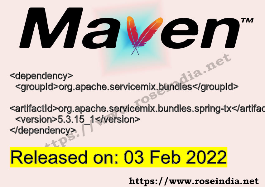 Maven Dependency release