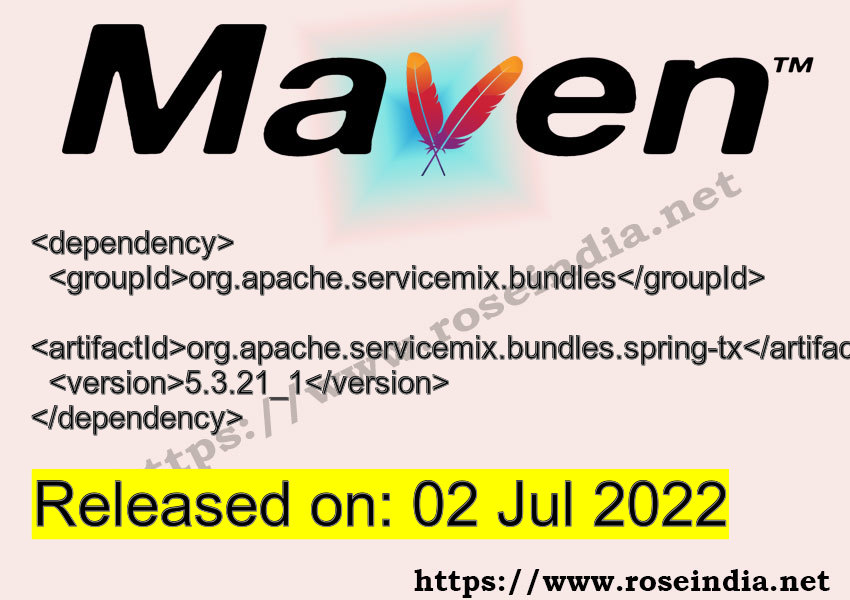 Maven Dependency release