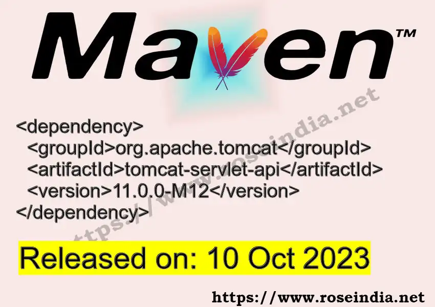 Maven dependency for GROUP_ID - ARTIFACT_ID version VERSION_ID is released. Learn to use ARTIFACT_ID version VERSION_ID in Maven based Java projects