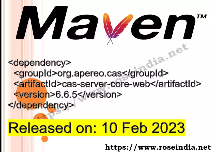 Maven dependency for GROUP_ID - ARTIFACT_ID version VERSION_ID is released. Learn to use ARTIFACT_ID version VERSION_ID in Maven based Java projects