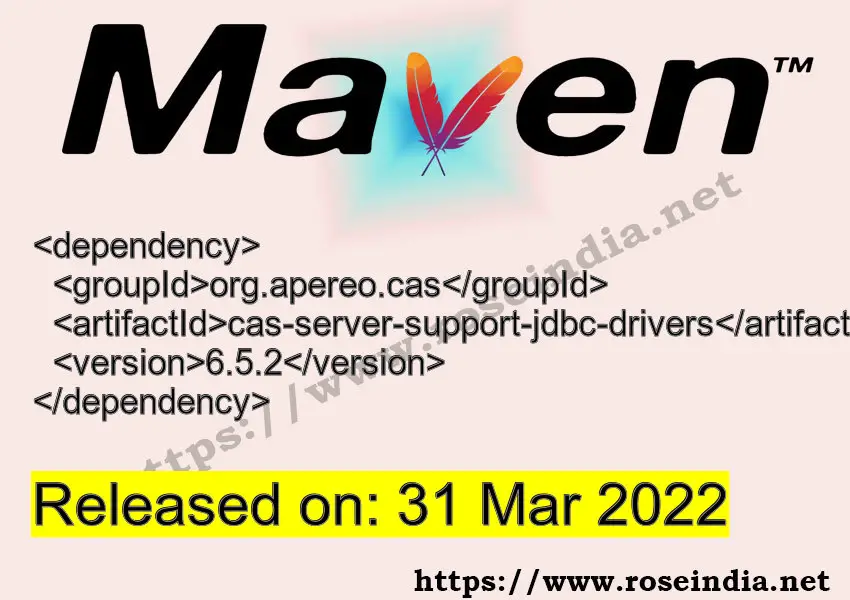 Maven Dependency release