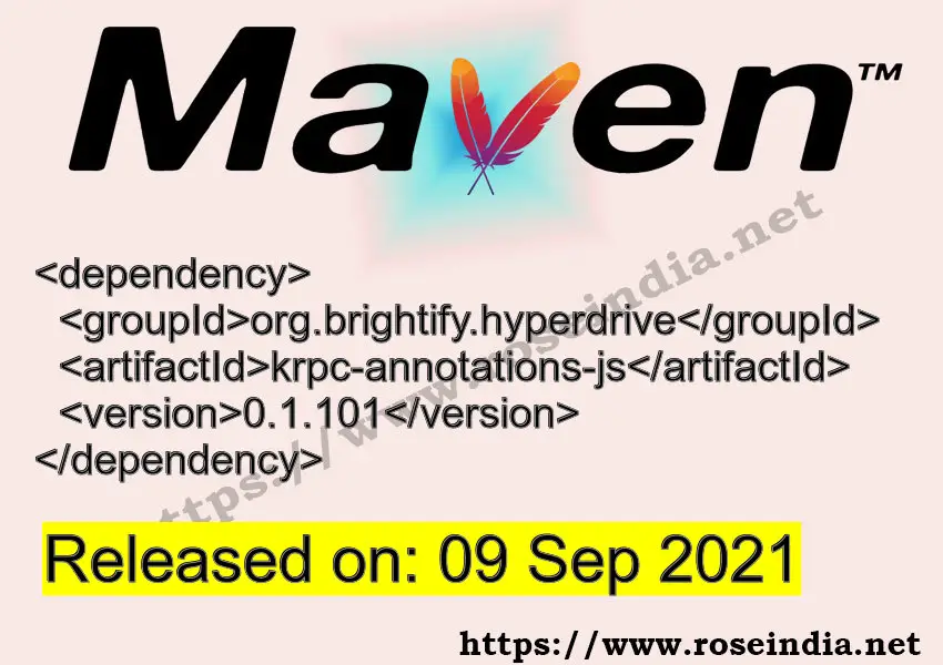 Maven Dependency release