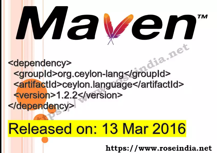 Maven dependency for  GROUP_ID - ARTIFACT_ID version VERSION_ID is released. Learn to use  ARTIFACT_ID version VERSION_ID in Maven based Java projects