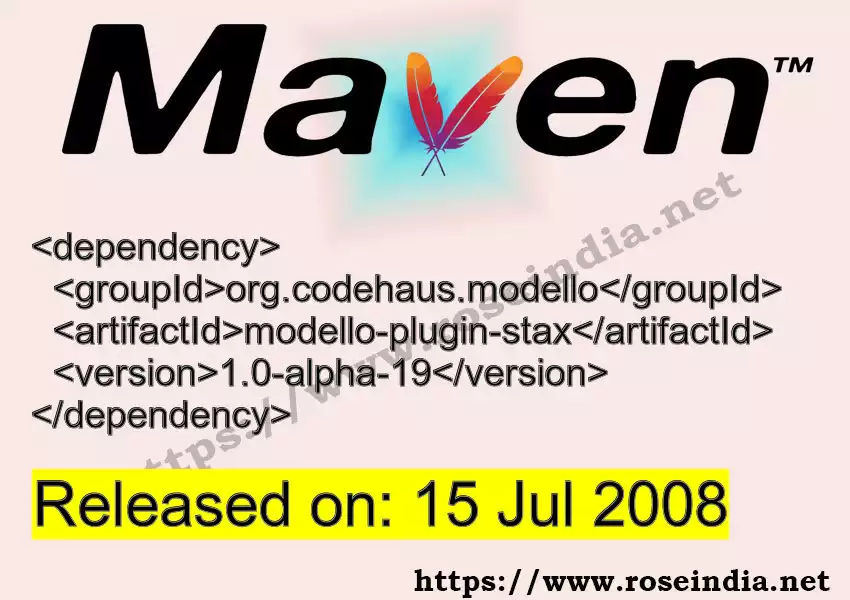 Maven dependency for GROUP_ID - ARTIFACT_ID version VERSION_ID is released. Learn to use ARTIFACT_ID version VERSION_ID in Maven based Java projects