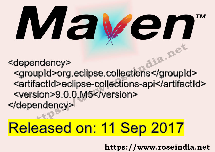 Maven Dependency release