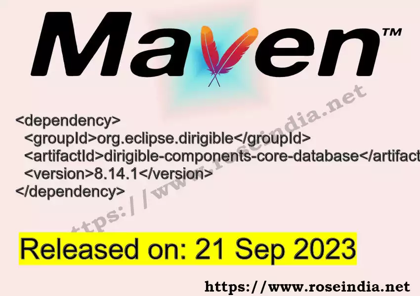 Maven dependency for GROUP_ID - ARTIFACT_ID version VERSION_ID is released. Learn to use ARTIFACT_ID version VERSION_ID in Maven based Java projects