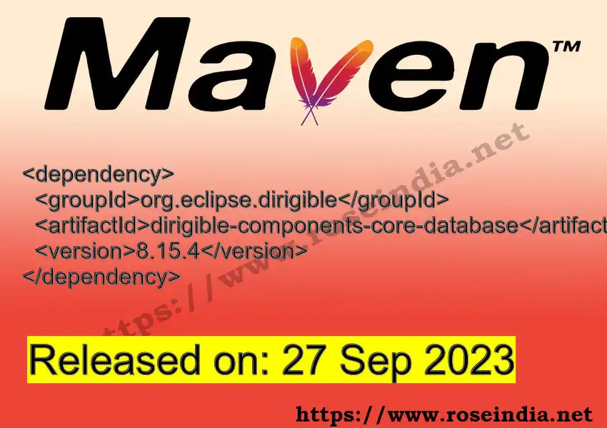 Maven dependency for GROUP_ID - ARTIFACT_ID version VERSION_ID is released. Learn to use ARTIFACT_ID version VERSION_ID in Maven based Java projects