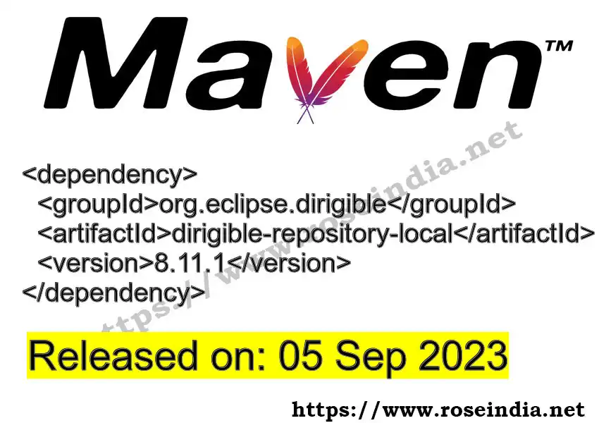Maven dependency for GROUP_ID - ARTIFACT_ID version VERSION_ID is released. Learn to use ARTIFACT_ID version VERSION_ID in Maven based Java projects