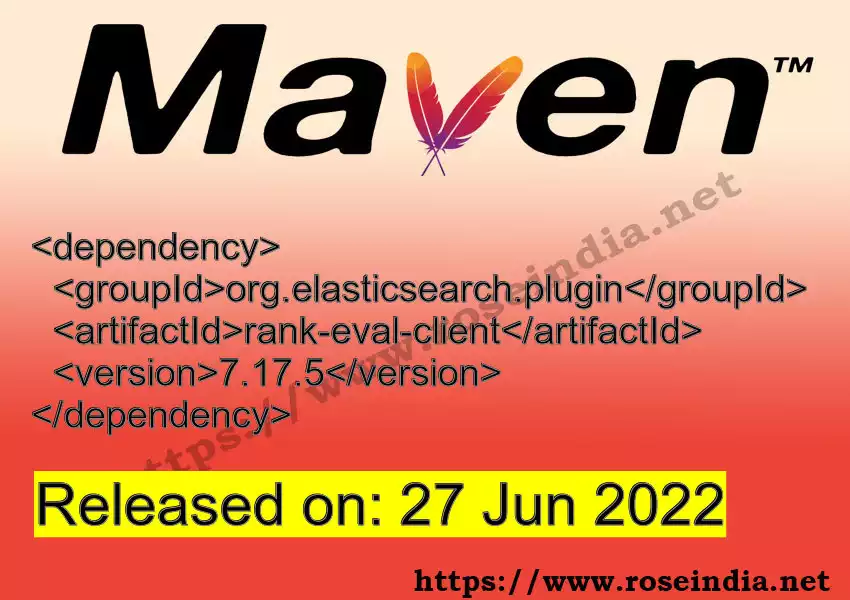 Maven dependency for GROUP_ID - ARTIFACT_ID version VERSION_ID is released. Learn to use ARTIFACT_ID version VERSION_ID in Maven based Java projects