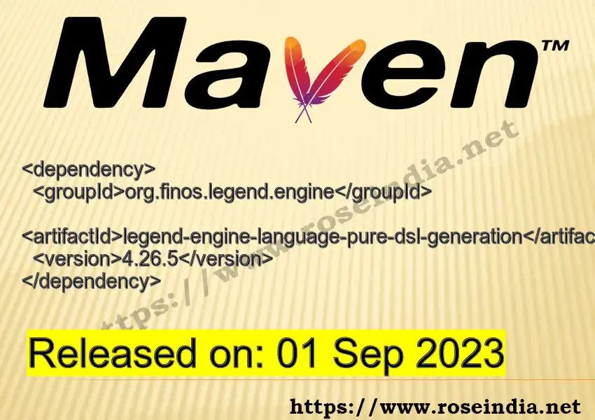 Maven dependency for GROUP_ID - ARTIFACT_ID version VERSION_ID is released. Learn to use ARTIFACT_ID version VERSION_ID in Maven based Java projects