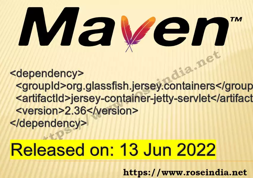 Maven dependency for GROUP_ID - ARTIFACT_ID version VERSION_ID is released. Learn to use ARTIFACT_ID version VERSION_ID in Maven based Java projects