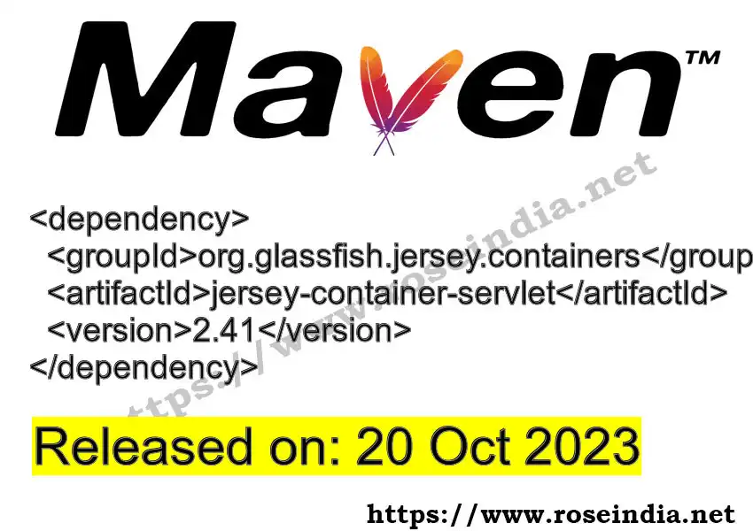 Maven dependency for GROUP_ID - ARTIFACT_ID version VERSION_ID is released. Learn to use ARTIFACT_ID version VERSION_ID in Maven based Java projects