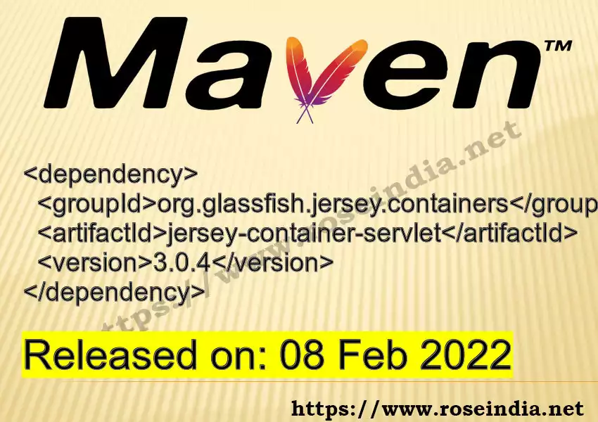 Maven dependency for GROUP_ID - ARTIFACT_ID version VERSION_ID is released. Learn to use ARTIFACT_ID version VERSION_ID in Maven based Java projects