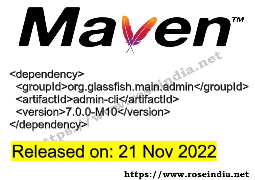 Maven Dependency release