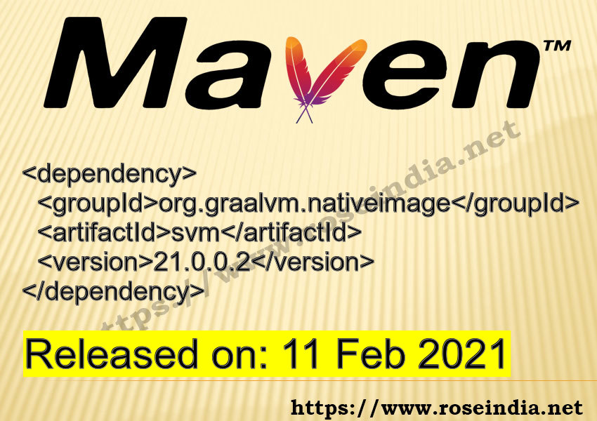 Maven Dependency release
