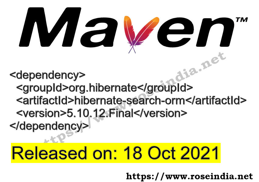 Maven Dependency release